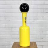 Yellow Italian carafe Opaline by Vinci