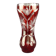 Cut crystal vase from Bohemia