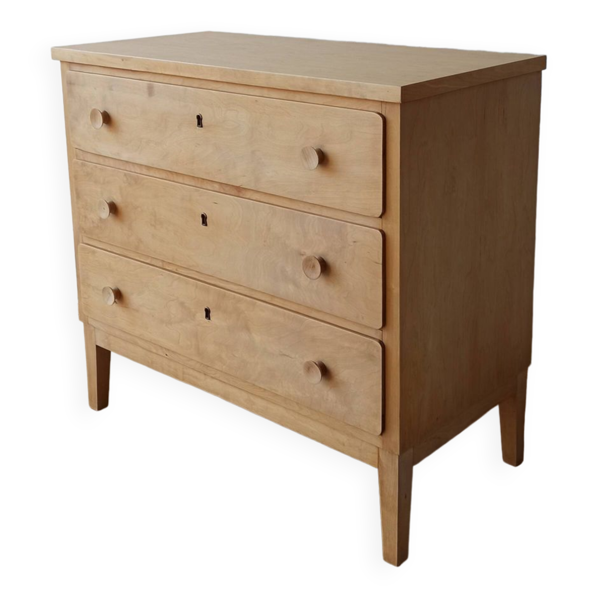 Commode simple, Suède, années 1960.