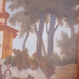 Oil on orientalist panel mid-19th century