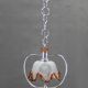 Murano Glass Pendant, Italy, 1980s