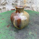 Glazed stoneware vase