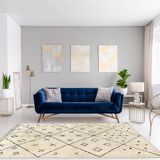 Modern Moroccan carpet 180x150cm
