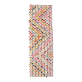 Turkish Handmade Vintage Anatolian Kilim 101 cm x 328 cm