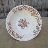 Compotier with floral decor brown longchamps