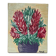 Tableau peinture bouquet de fleurs huile sur toile 