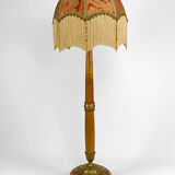 Art Nouveau cherry floor lamp by Paul Follot, circa 1920