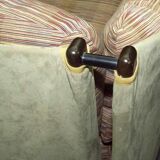 Italian love seat, model Violoncello, designed by Piero De Martini for Cassina, Italy, 1970s.