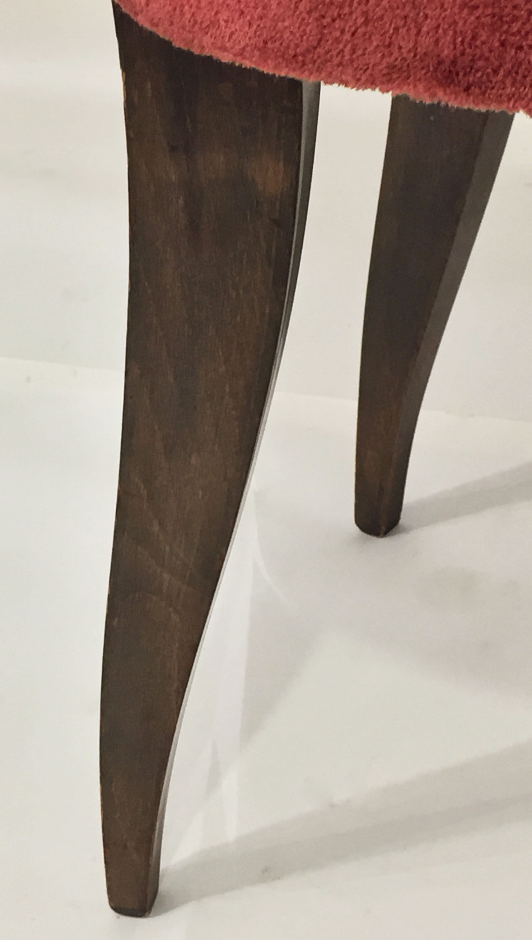 Dining room chairs art deco House Leleu 1940' France (set of 4)