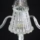 Luxury Art Decò Barovier e Toso Chandelier, Murano "Bubble" Glass, 1950s