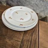 Set of Cérabel porcelain soup and dinner plates from Baudour