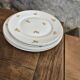 Set of Cérabel porcelain soup and dinner plates from Baudour