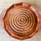 Rosaline art deco glass bell jar and its tray