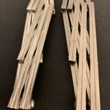 Pair of stretchy French underwear in silver metal, 1940