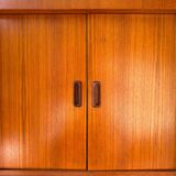 Vintage Scandinavian teak chest of drawers, 1960.