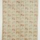 5x10 Floral Pattern Beige & Red Vintage Rug, 153x315Cm
