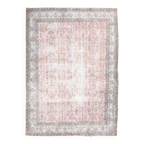 8x11 Blush Pink Oversize Persian Rug, 247x349Cm