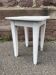 vintage rustic stool, French farmer Painted stool shabby chic 1930