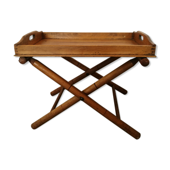 Folding side table