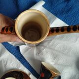 Ceramic coffee service Quimper Quercy