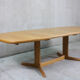 Table ovale en chêne du milieu du siècle de Skovby années 1970