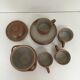 Coffee cups and sugar bowl