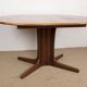 Table scandinave télescopique vintage teck