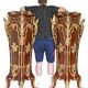 Pair of important Louis XV style pedestals