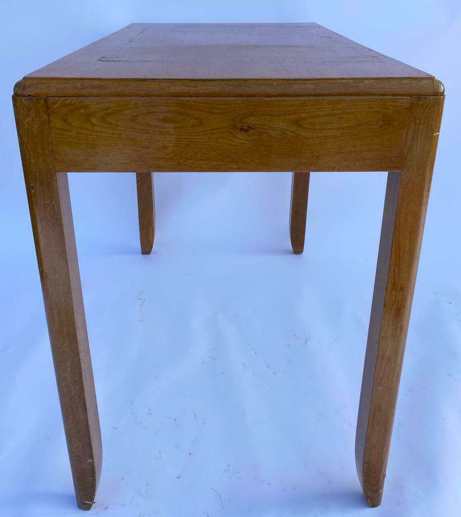 Bureau 1 drawer 1950 2 buttons design francais