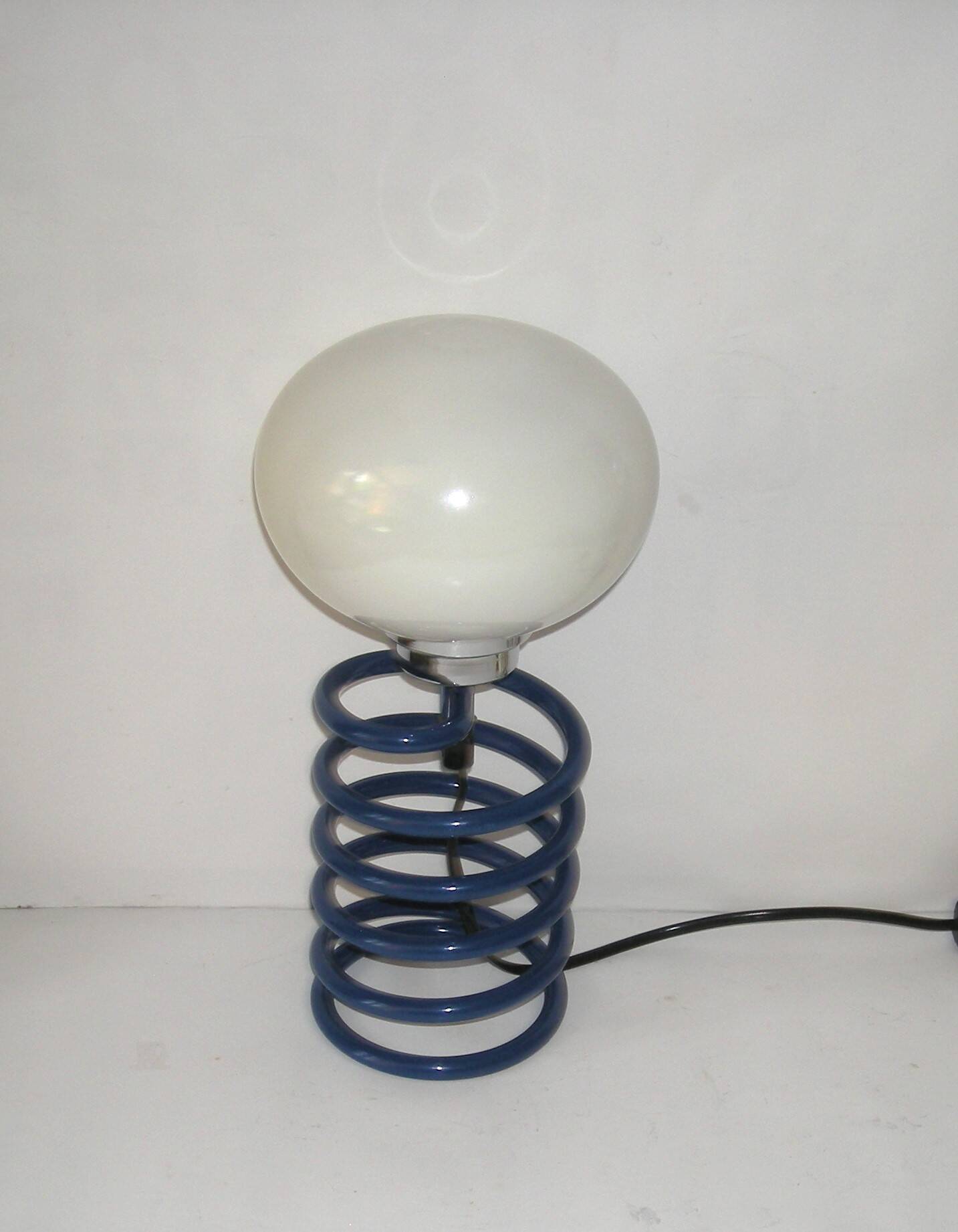 70s spring lamp