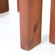Set of 4 pinewood chairs by Sven Larsson / 1970s / Brutalism / Postmodern design