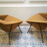 Fauteuils années 50 60