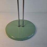 Josef Hůrka for Lidokov Midcentury Modern Table Lamp in Green Metal