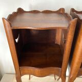 Pair of old louis XV style bedside tables