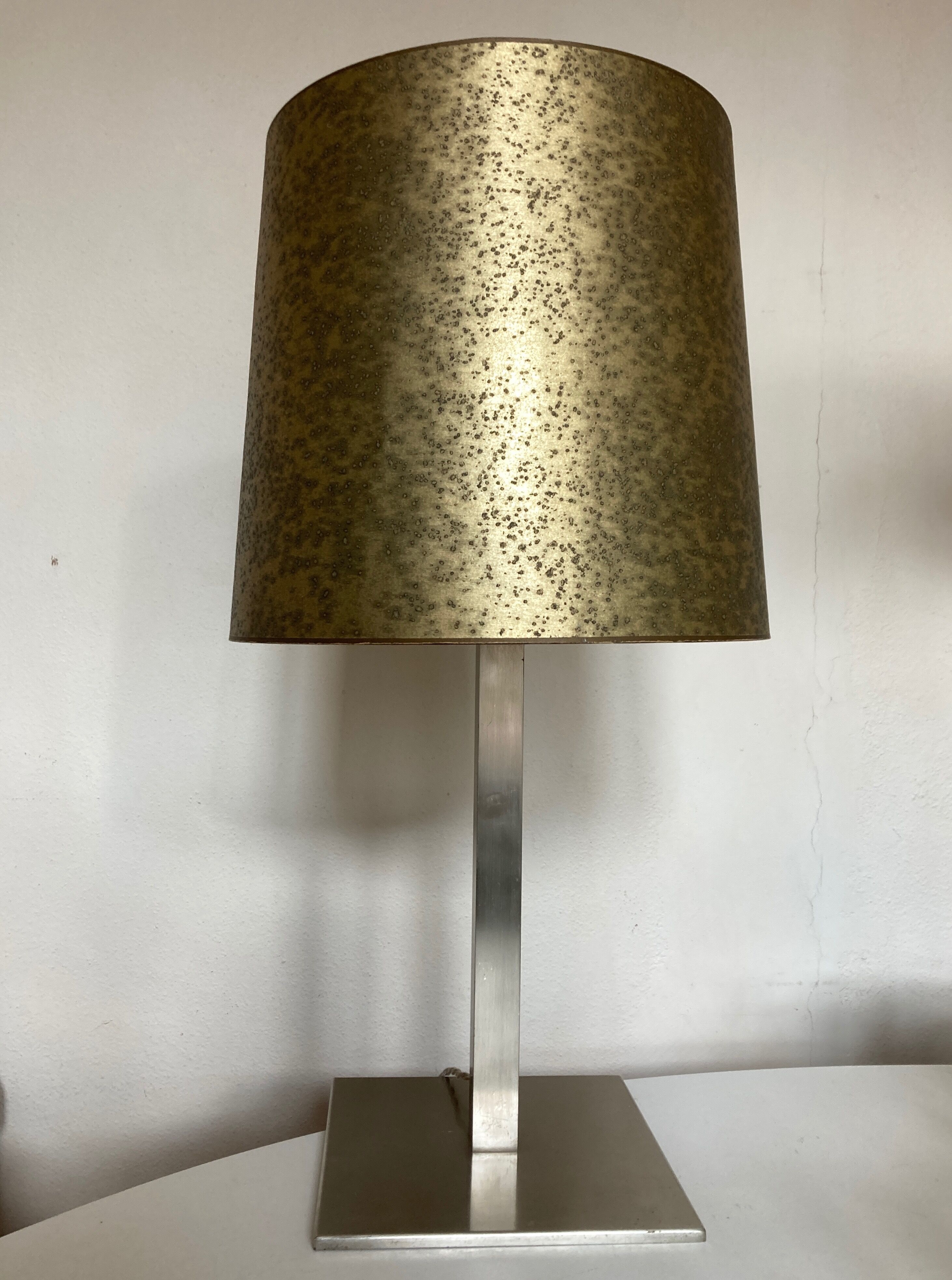 XXL living room lamp in design steel 1970