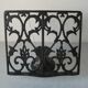 Cast iron book rack