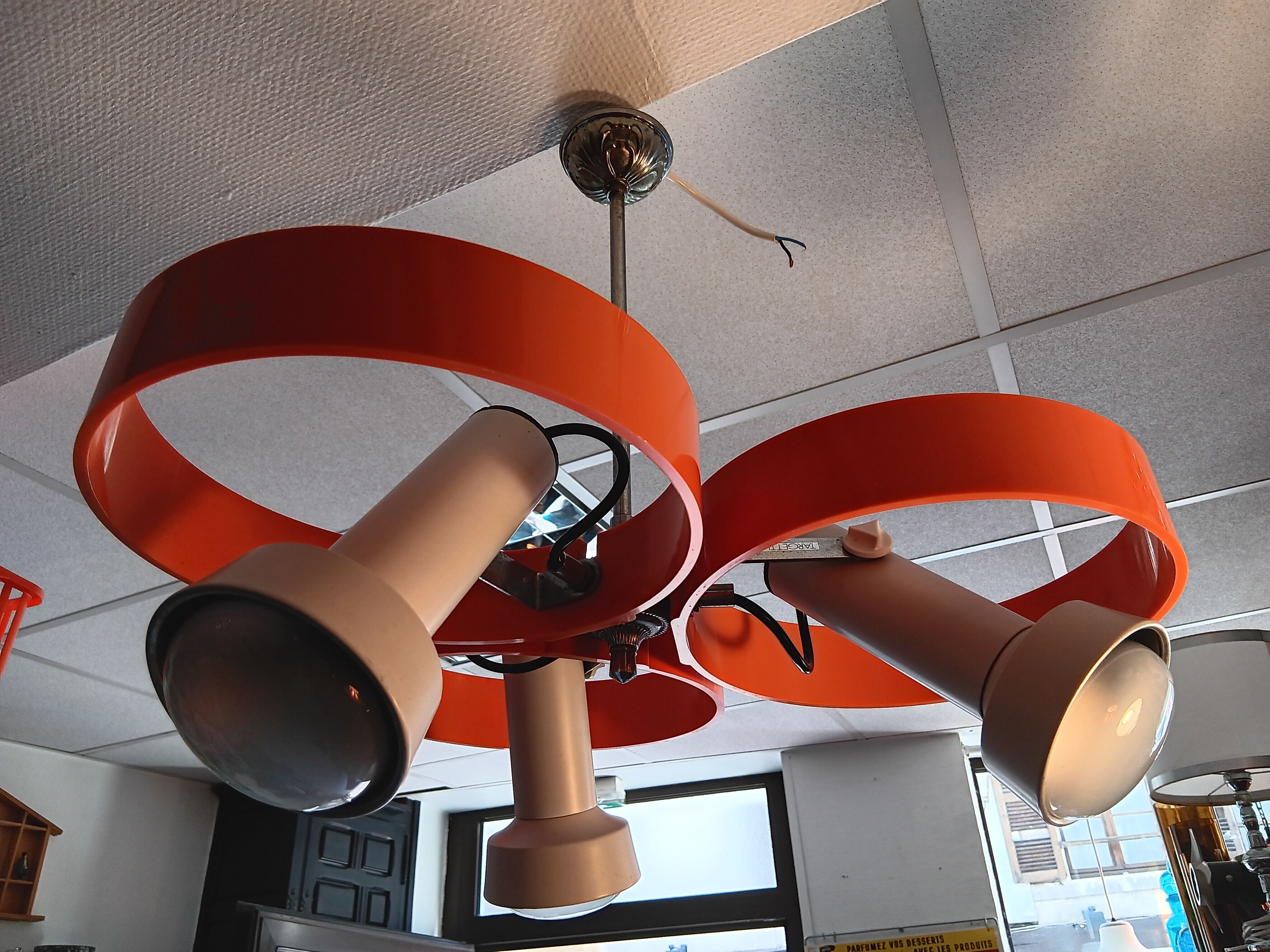 Vintage Targetti Sankey chandelier