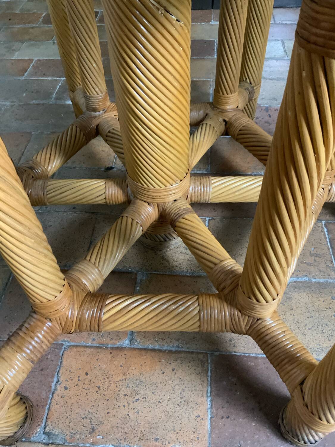 Modern and organic dining table