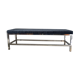 Stainless steel bench 70's