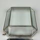 60s 70s wall lamp wall light glass & metal vintage space age design