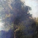 Tableau scene paysage de ferme