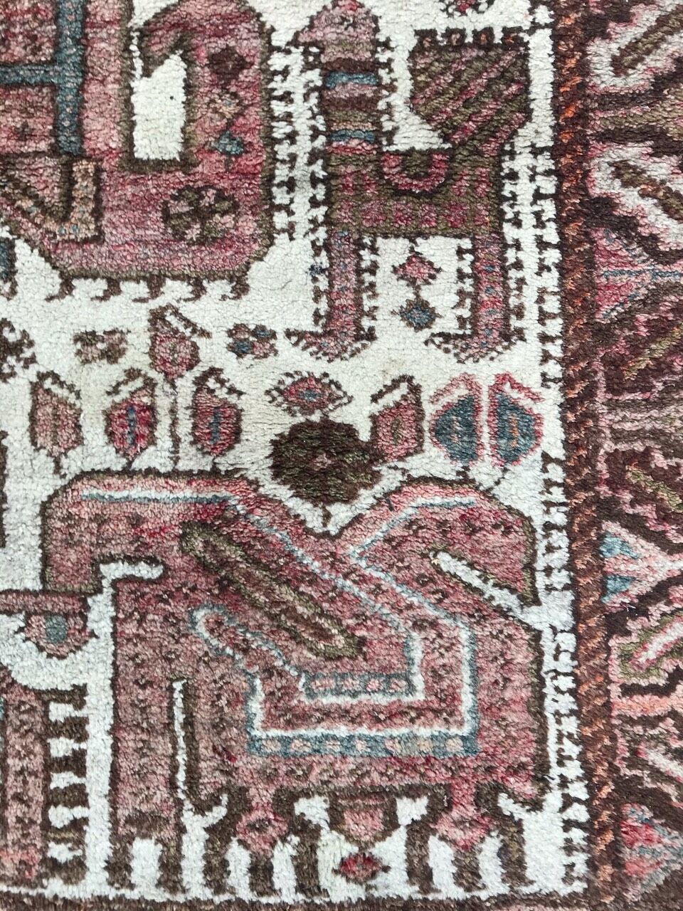 Vintage Persian carpet Hamadan 134x218 cm