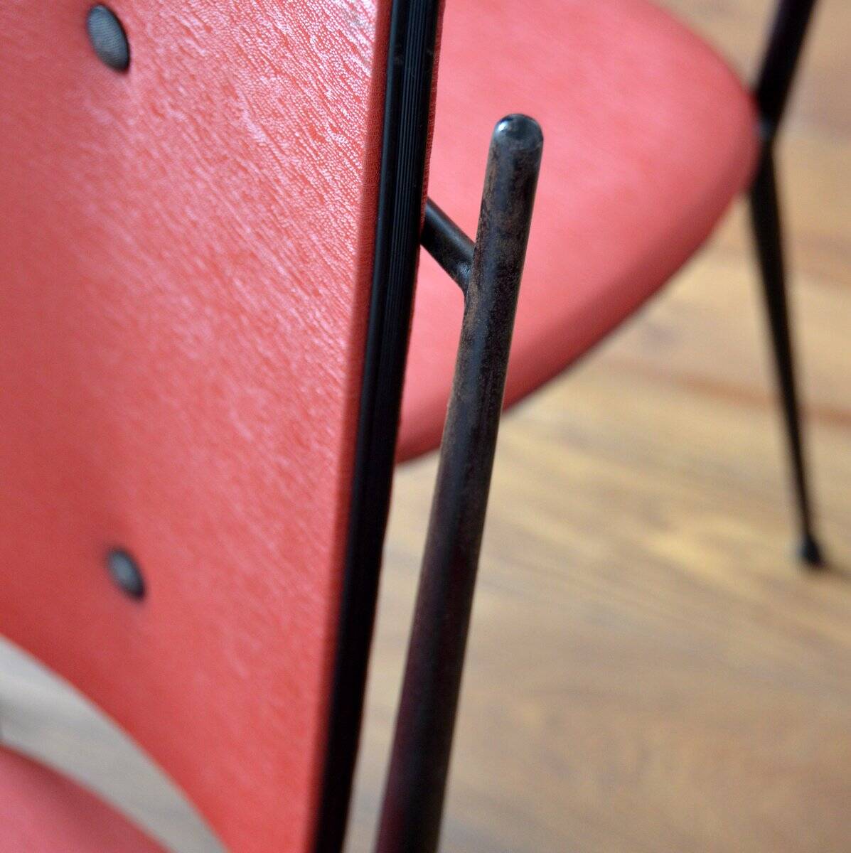 Set of 4  rockabilly chairs 1950s