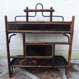 Napoleon 3 lacquered wooden wall shelf