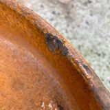 South-West glazed earthenware dish