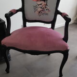 Fauteuil style Louis XV Frida Kahlo