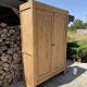 Renovated solid wood wardrobe