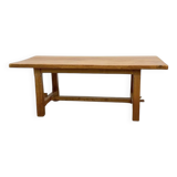 2m solid elm farmhouse table