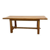Table de ferme en orme massif 2m