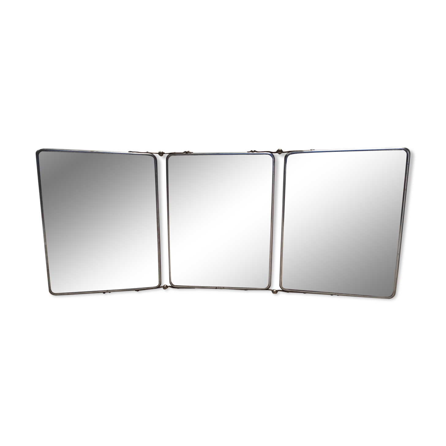Old triptych mirror